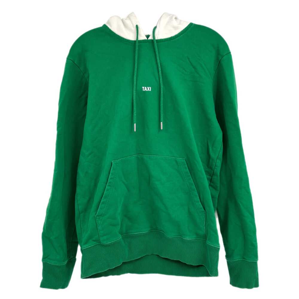 Helmut Lang Green White Taxi Hoodie | Excellent Condition
